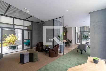 Studio à venda com 30m², 1 quarto e sem vaga Studio à venda com 30m², 1 quarto e sem vagaÁrea comum do prédio