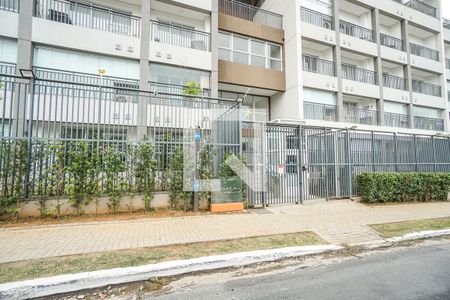 Studio para alugar com 27m², 1 quarto e sem vaga Studio para alugar com 27m², 1 quarto e sem vagaFachada