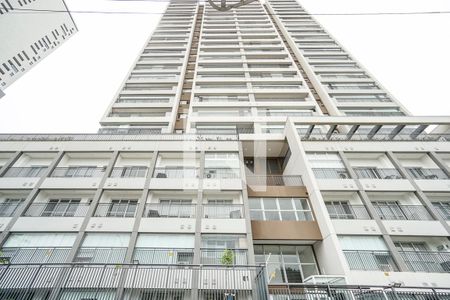 Studio para alugar com 27m², 1 quarto e sem vaga Studio para alugar com 27m², 1 quarto e sem vagaFachada