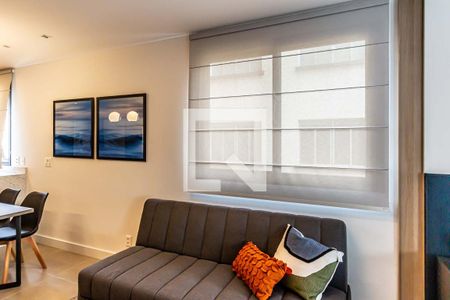 Sala de apartamento à venda com 1 quarto, 46m² em Santa Cecilia, São Paulo