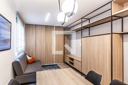Sala de apartamento à venda com 1 quarto, 46m² em Santa Cecilia, São Paulo