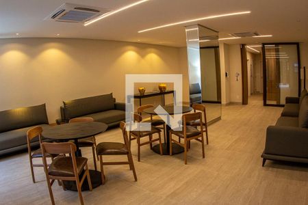 Apartamento para alugar com 46m², 1 quarto e 1 vagaSalão de festas