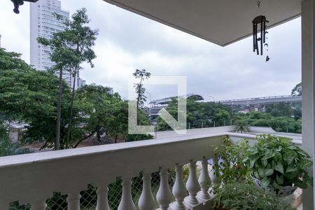 Varanda da Sala de apartamento à venda com 3 quartos, 132m² em Santo Amaro, São Paulo