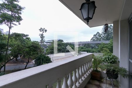 Varanda da Sala de apartamento à venda com 3 quartos, 132m² em Santo Amaro, São Paulo