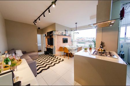 Sala de apartamento para alugar com 2 quartos, 59m² em Calafate, Belo Horizonte