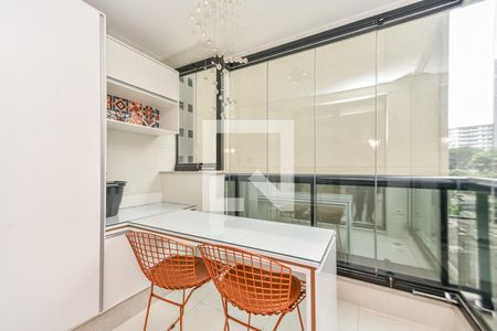 Varanda de apartamento para alugar com 1 quarto, 40m² em Bela Vista, São Paulo