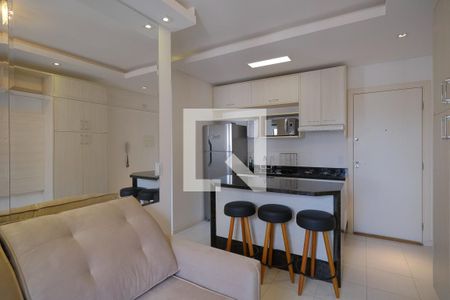 Sala de apartamento para alugar com 1 quarto, 43m² em Centro, Curitiba