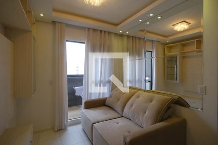 Sala de apartamento para alugar com 1 quarto, 43m² em Centro, Curitiba