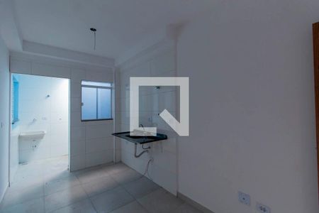 Sala e Cozinha Integrada de apartamento para alugar com 2 quartos, 42m² em Parque das Paineiras, São Paulo