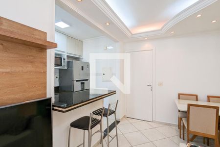 Sala de apartamento para alugar com 2 quartos, 48m² em Paulicéia, São Bernardo do Campo