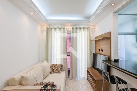 Sala de apartamento para alugar com 2 quartos, 48m² em Paulicéia, São Bernardo do Campo