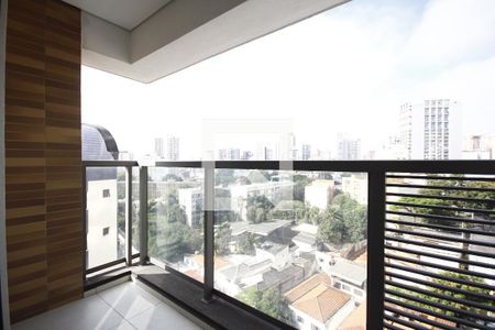 Varanda de kitnet/studio para alugar com 1 quarto, 27m² em Vila Mariana, São Paulo