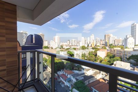Studio varanda de kitnet/studio para alugar com 1 quarto, 27m² em Vila Mariana, São Paulo