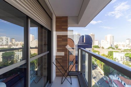 Studio varanda de kitnet/studio para alugar com 1 quarto, 27m² em Vila Mariana, São Paulo