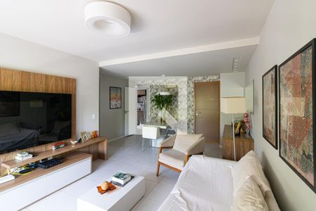 Sala de apartamento à venda com 4 quartos, 119m² em Recreio dos Bandeirantes, Rio de Janeiro