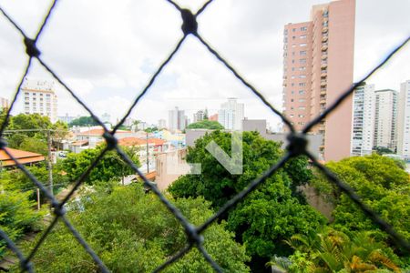 Vista da varanda de apartamento à venda com 3 quartos, 111m² em Vila Gilda, Santo André