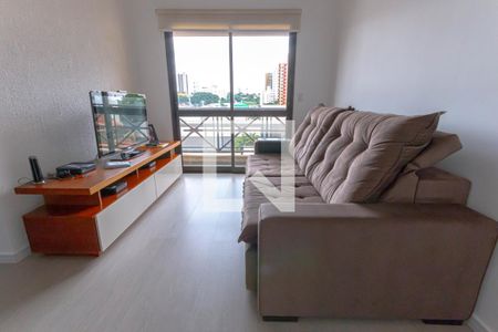 sala de apartamento à venda com 1 quarto, 55m² em Cambuí, Campinas