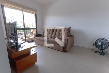 sala de apartamento à venda com 1 quarto, 55m² em Cambuí, Campinas