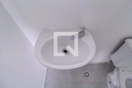 Banheiro da Suíte de apartamento à venda com 1 quarto, 36m² em Jardim Jamaica, Santo André