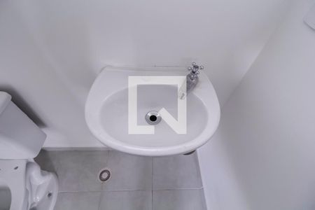 Banheiro da Suíte de apartamento à venda com 1 quarto, 35m² em Jardim Jamaica, Santo André