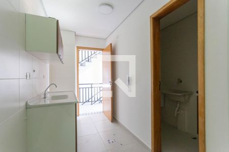 Cozinha/Sala de kitnet/studio para alugar com 1 quarto, 31m² em Jardim Sabara, São Paulo