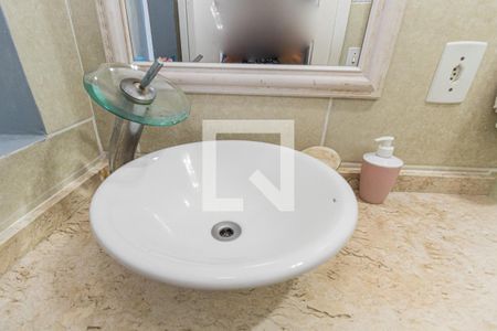 Banheiro da Suíte de apartamento à venda com 3 quartos, 120m² em Centro Histórico, Porto Alegre