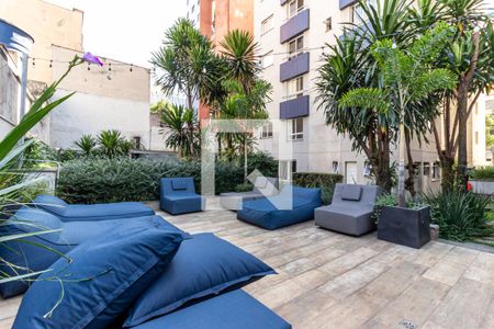 Studio para alugar com 30m², 1 quarto e 1 vagaLounge