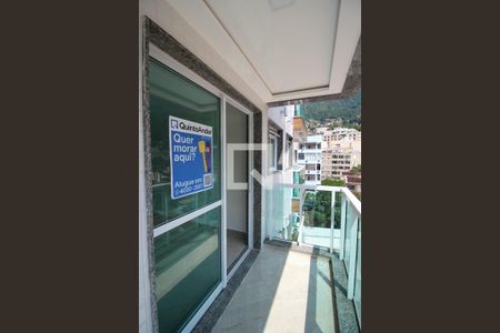 Varanda da Sala de apartamento à venda com 2 quartos, 60m² em Tijuca, Rio de Janeiro