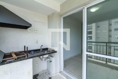 Varanda Gourmet de apartamento à venda com 2 quartos, 55m² em Jardim Independencia, São Bernardo do Campo