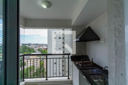 Vista da Sala de apartamento à venda com 2 quartos, 55m² em Jardim Independencia, São Bernardo do Campo