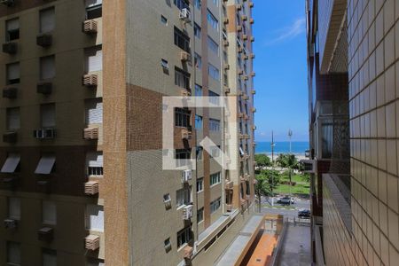 Vista de apartamento para alugar com 2 quartos, 90m² em Gonzaga, Santos