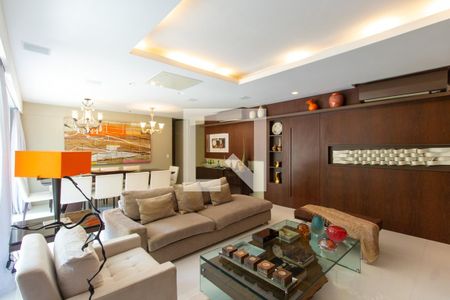 Sala de apartamento para alugar com 5 quartos, 485m² em Botafogo, Rio de Janeiro