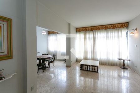 Sala de apartamento à venda com 3 quartos, 139m² em Funcionários, Belo Horizonte