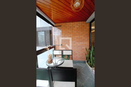 Varanda da Sala de apartamento à venda com 4 quartos, 170m² em Vila Andrade, São Paulo