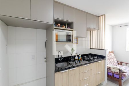 Apartamento para alugar com 34m², 2 quartos e sem vaga Apartamento para alugar com 34m², 2 quartos e sem vagaCozinha e Área de Serviço