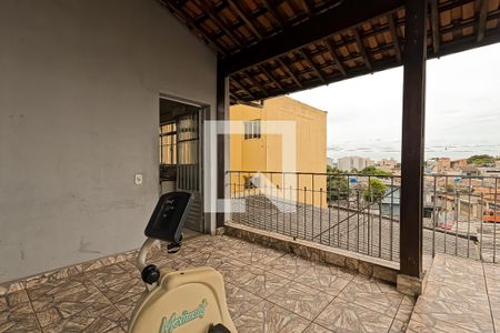 Varanda da Sala/Cozinha de casa para alugar com 1 quarto, 50m² em Jardim Santa Emilia, Guarulhos