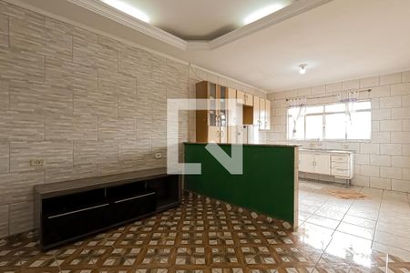 Sala/Cozinha de casa para alugar com 1 quarto, 50m² em Jardim Santa Emilia, Guarulhos
