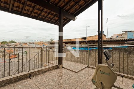 Varanda da Sala/Cozinha de casa para alugar com 1 quarto, 50m² em Jardim Santa Emilia, Guarulhos