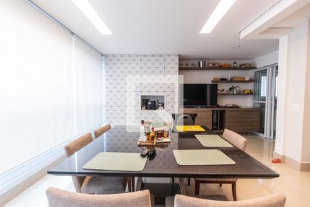 Varanda gourmet de apartamento à venda com 3 quartos, 260m² em Santa Teresinha, São Paulo