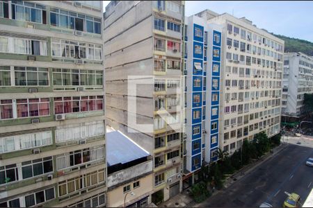 Vista da Sala de apartamento para alugar com 1 quarto, 31m² em Copacabana, Rio de Janeiro