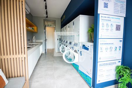 Apartamento para alugar com 25m², 1 quarto e sem vagaLavanderia