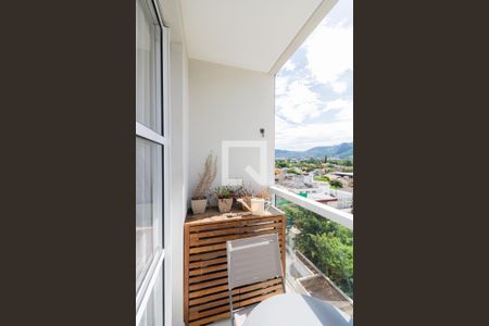 Varanda da Sala de apartamento para alugar com 2 quartos, 55m² em Anil, Rio de Janeiro