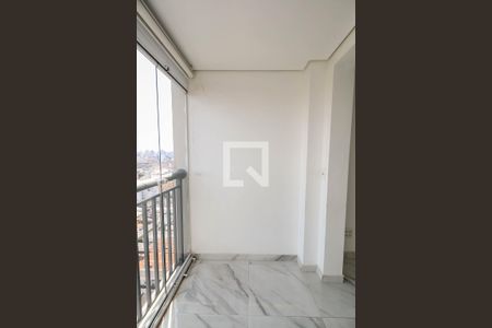 Varanda da Sala de apartamento para alugar com 2 quartos, 52m² em Brás, São Paulo