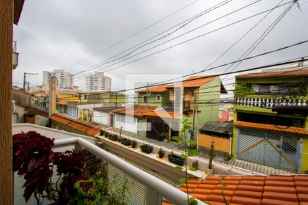 Varanda da sala de casa à venda com 2 quartos, 130m² em Vila Humaita, Santo André