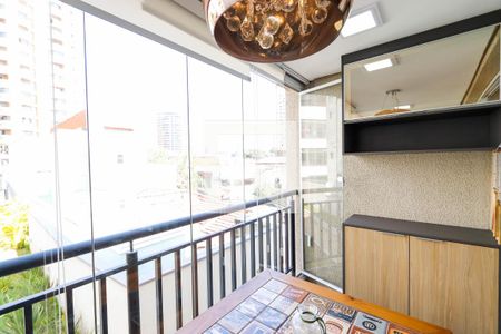 Varanda - Sala de apartamento à venda com 1 quarto, 42m² em Santana, São Paulo