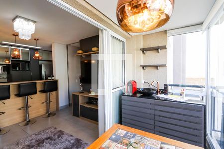 Varanda - Sala de apartamento à venda com 1 quarto, 42m² em Santana, São Paulo