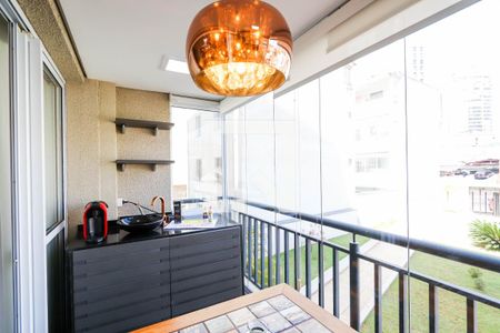 Varanda - Sala de apartamento à venda com 1 quarto, 42m² em Santana, São Paulo