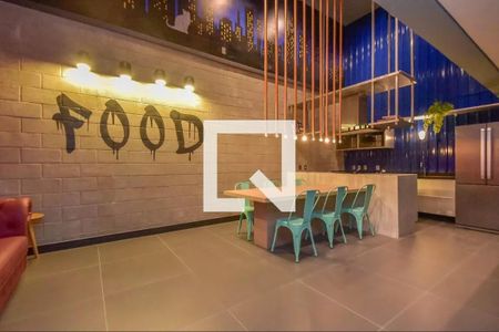 Studio para alugar com 27m², 1 quarto e sem vaga Studio para alugar com 27m², 1 quarto e sem vagaÁrea comum - Espaço Gourmet