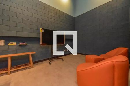 Studio para alugar com 27m², 1 quarto e sem vaga Studio para alugar com 27m², 1 quarto e sem vagaÁrea comum - Salão de jogos
