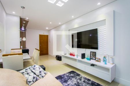 Sala de apartamento à venda com 2 quartos, 132m² em Vila Pires, Santo André